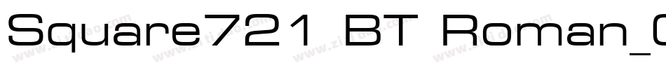 Square721 BT Roman_0字体转换